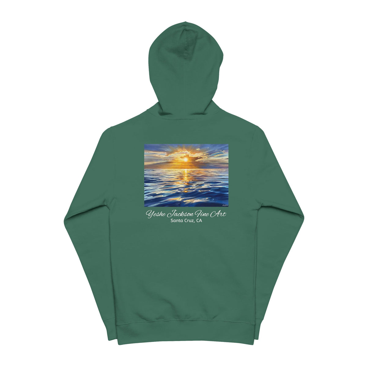 Unisex Fleece Zip Up Hoodie