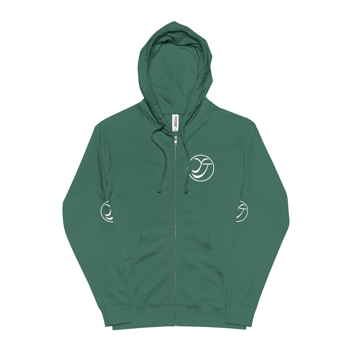 Unisex Fleece Zip Up Hoodie