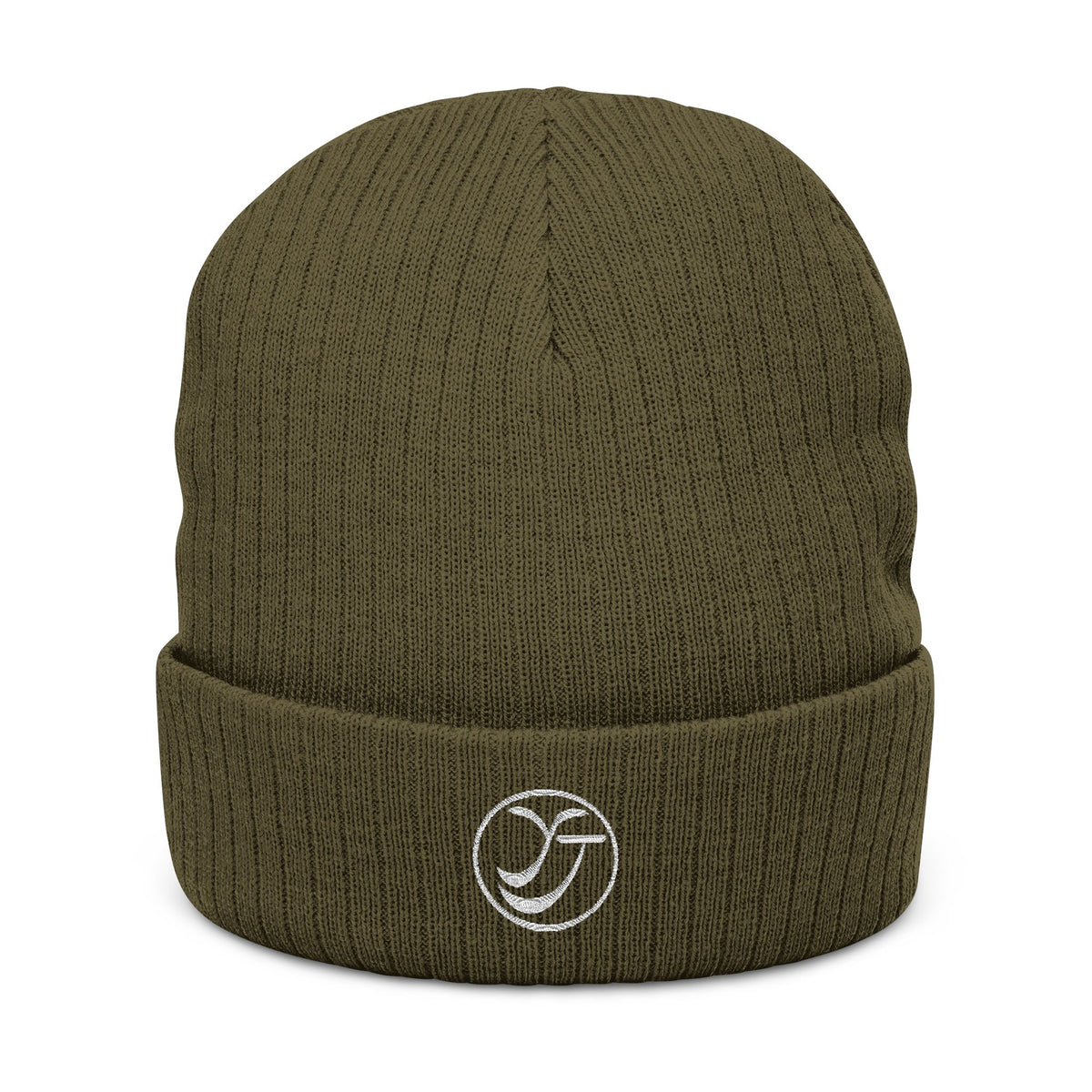 Ribbed Knit Beanie (Embroidery)