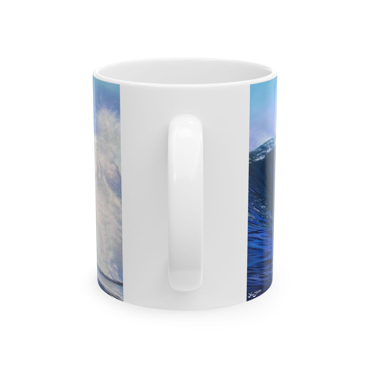 Ceramic Mug, (11oz, 15oz) Emerald Palace