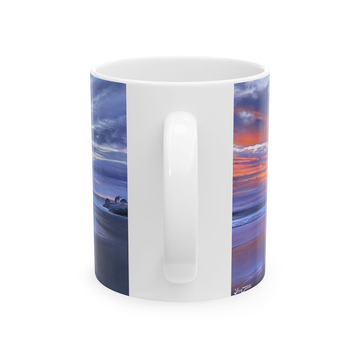 Ceramic Mug, (11oz, 15oz) Open Arms