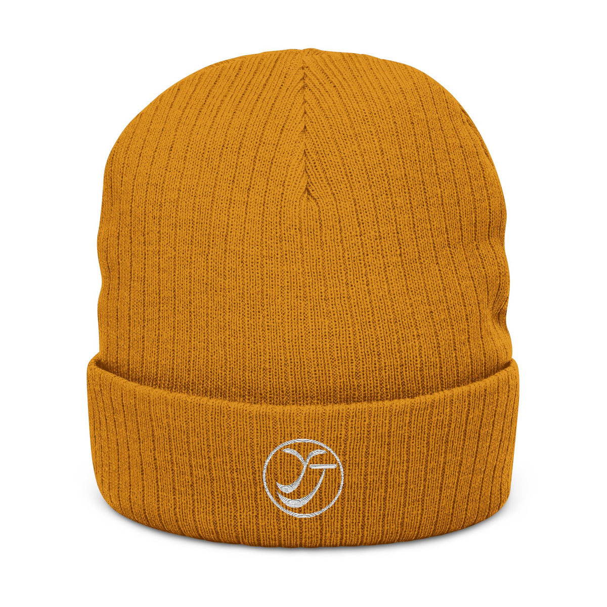 Ribbed Knit Beanie (Embroidery)