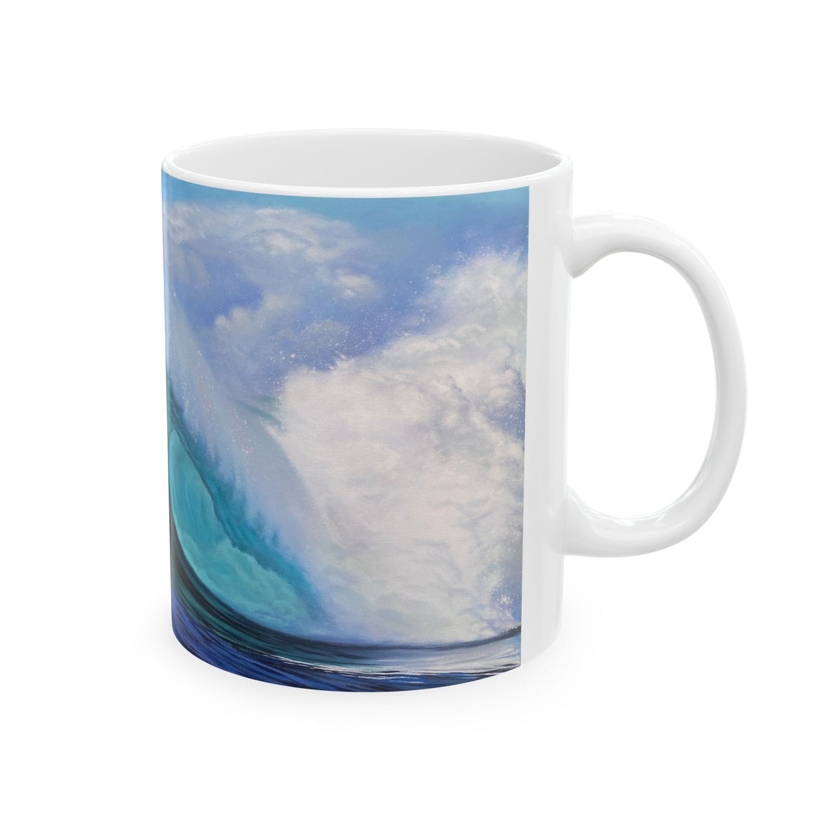 Ceramic Mug, (11oz, 15oz) Emerald Palace