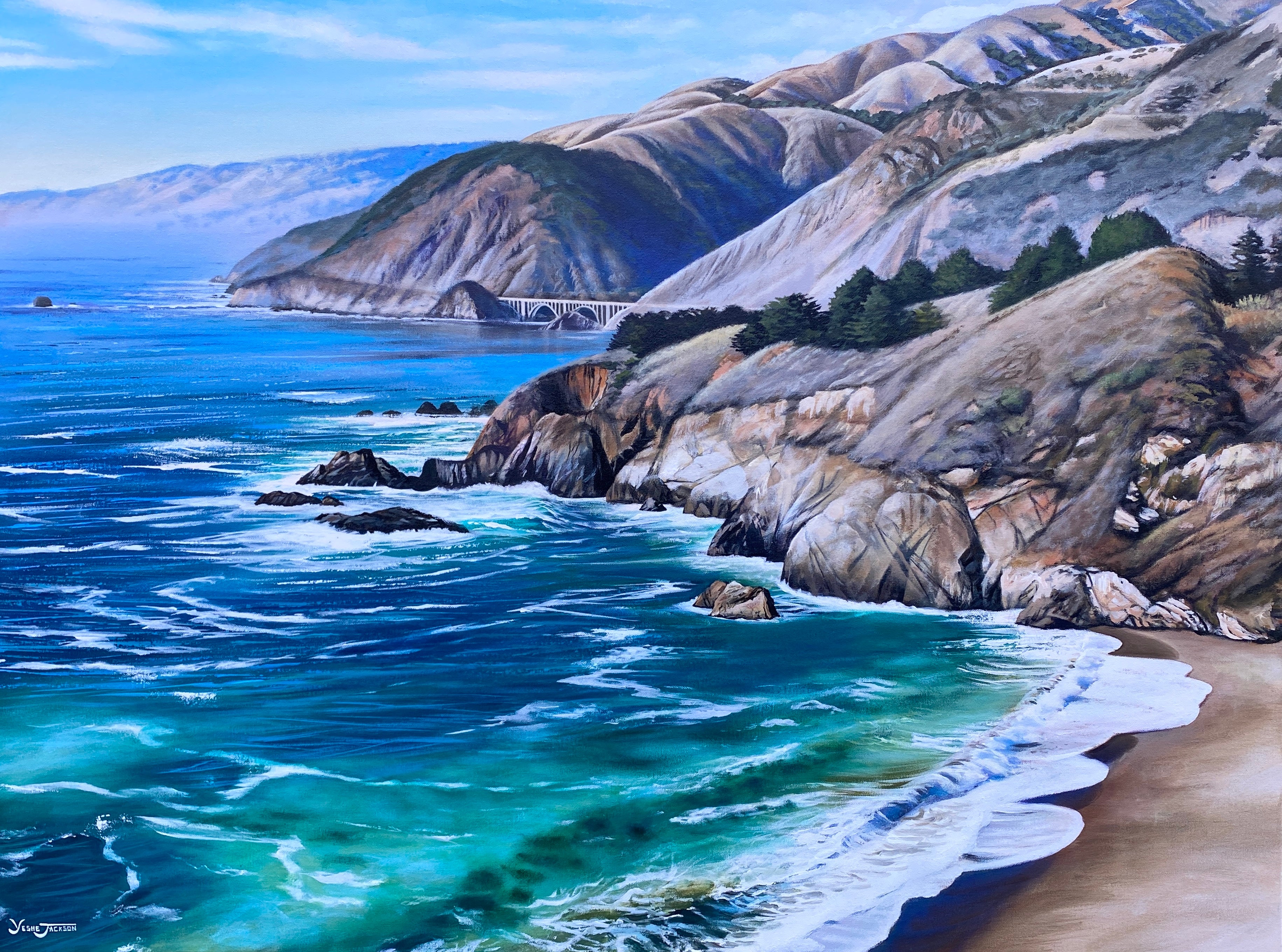 Canvas Print - Big Sur Majesty