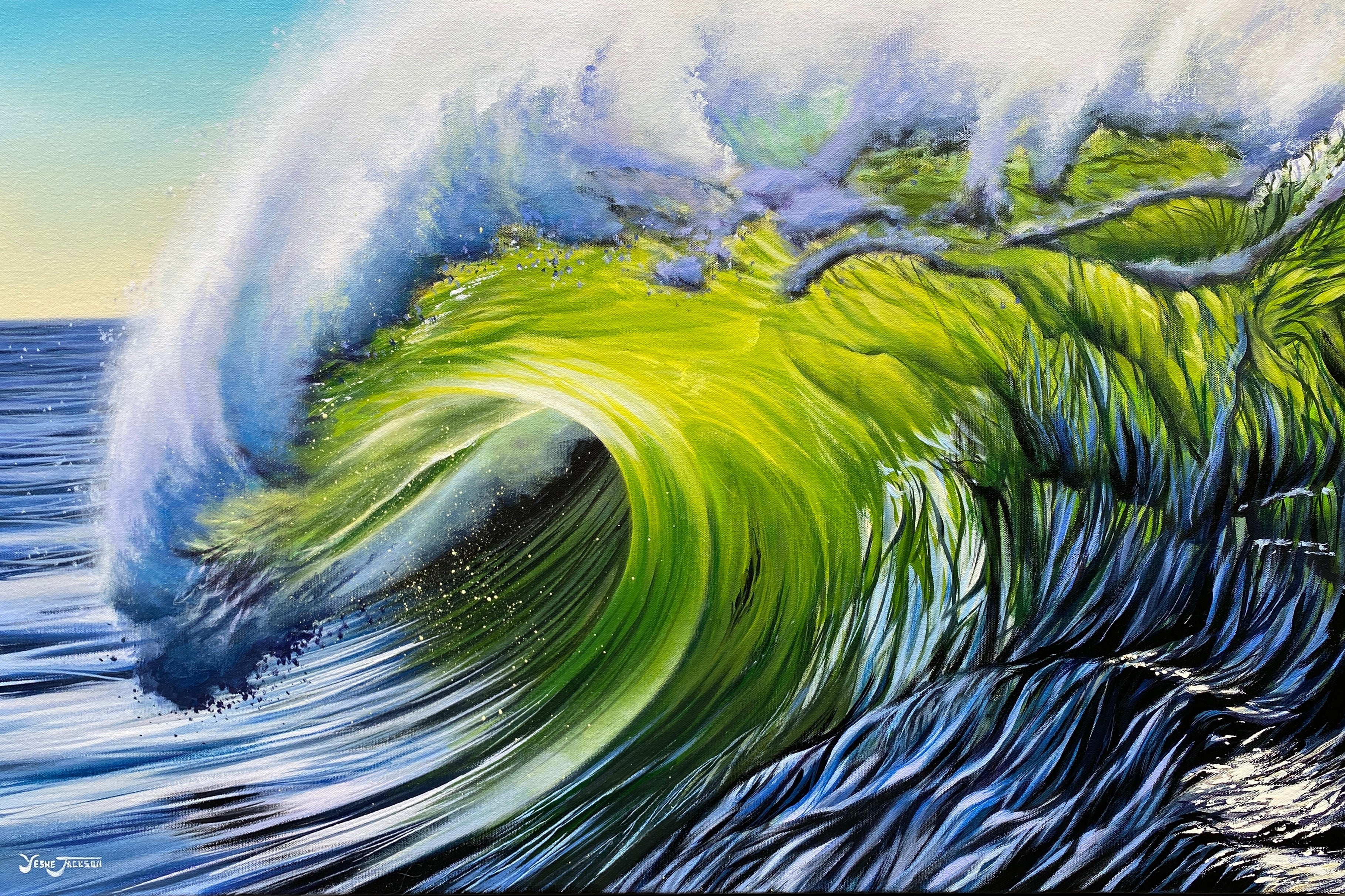 Canvas Print - Emerald Enchantment