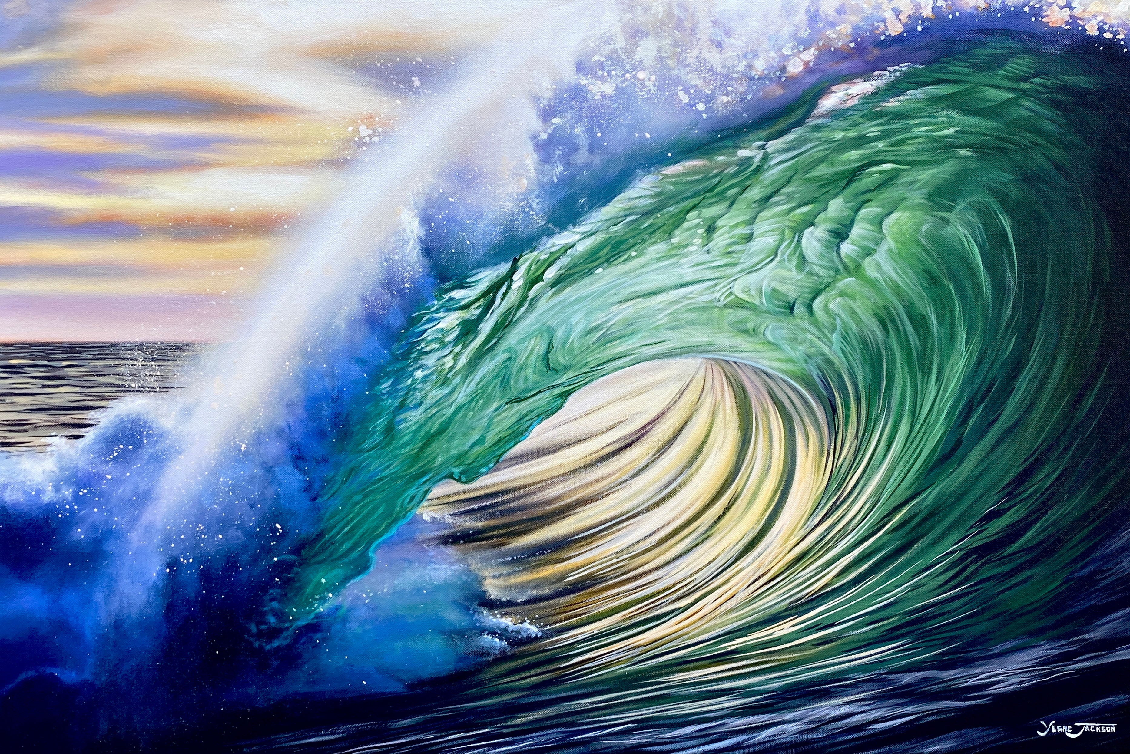 Canvas Print - Emerald Eye