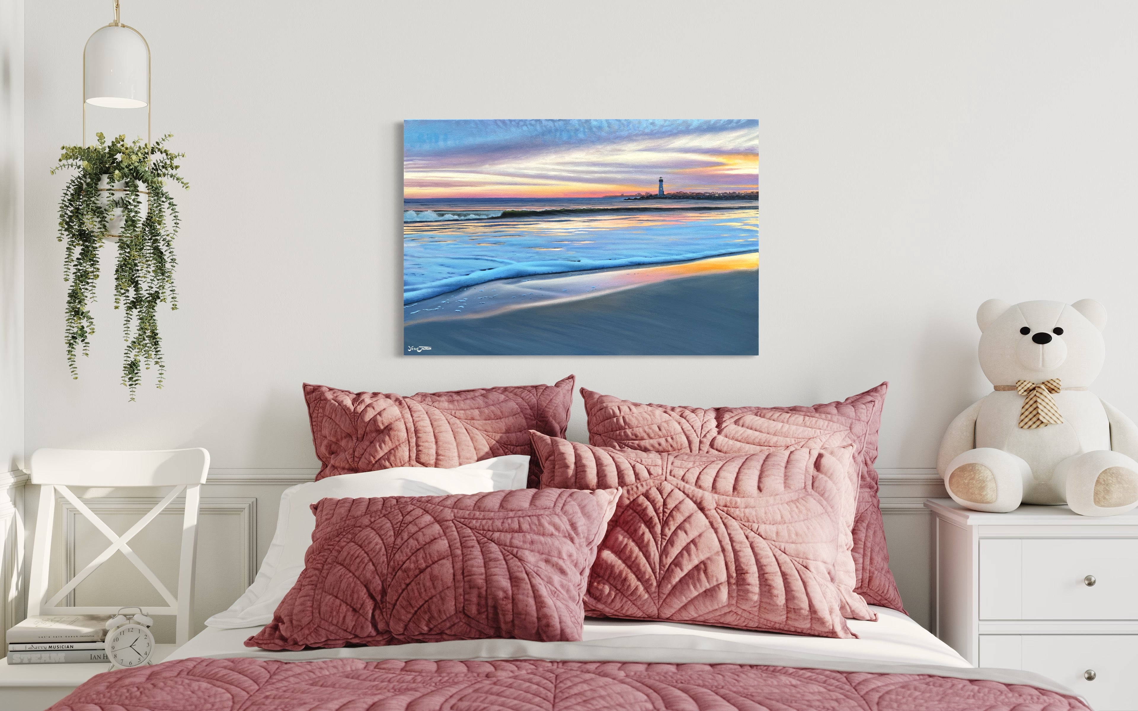 Layers of Light, acrylic on canvas 24x36 inches