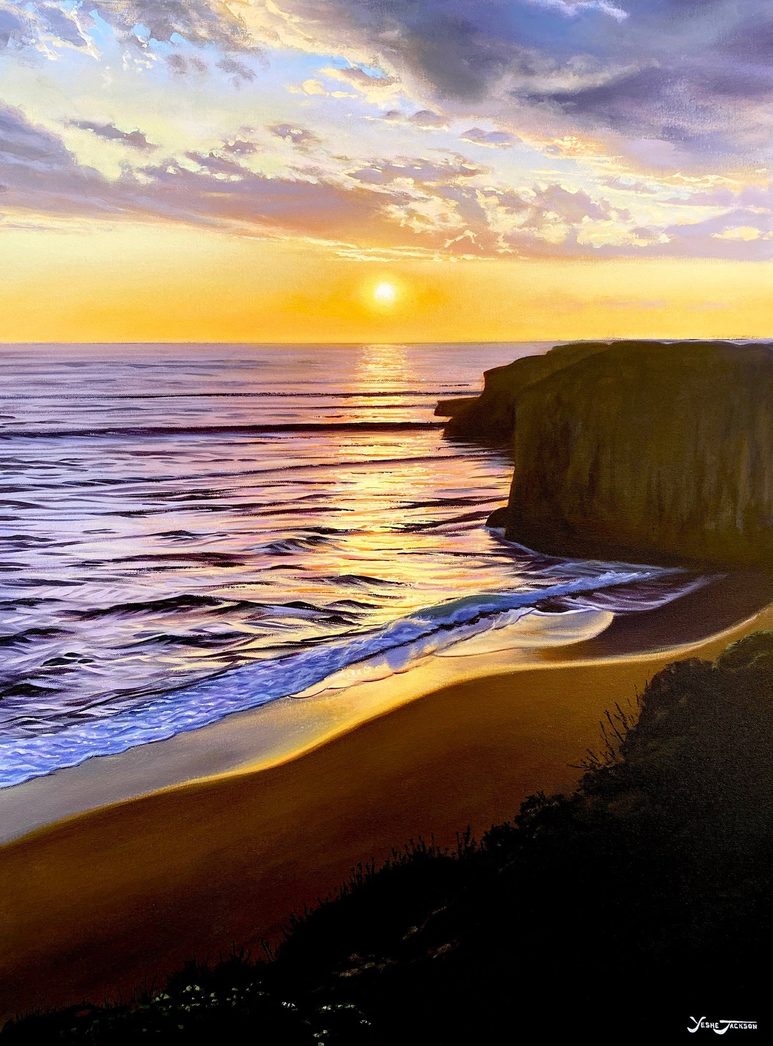 Wild Hearts, acrylic on canvas 40x30 inches