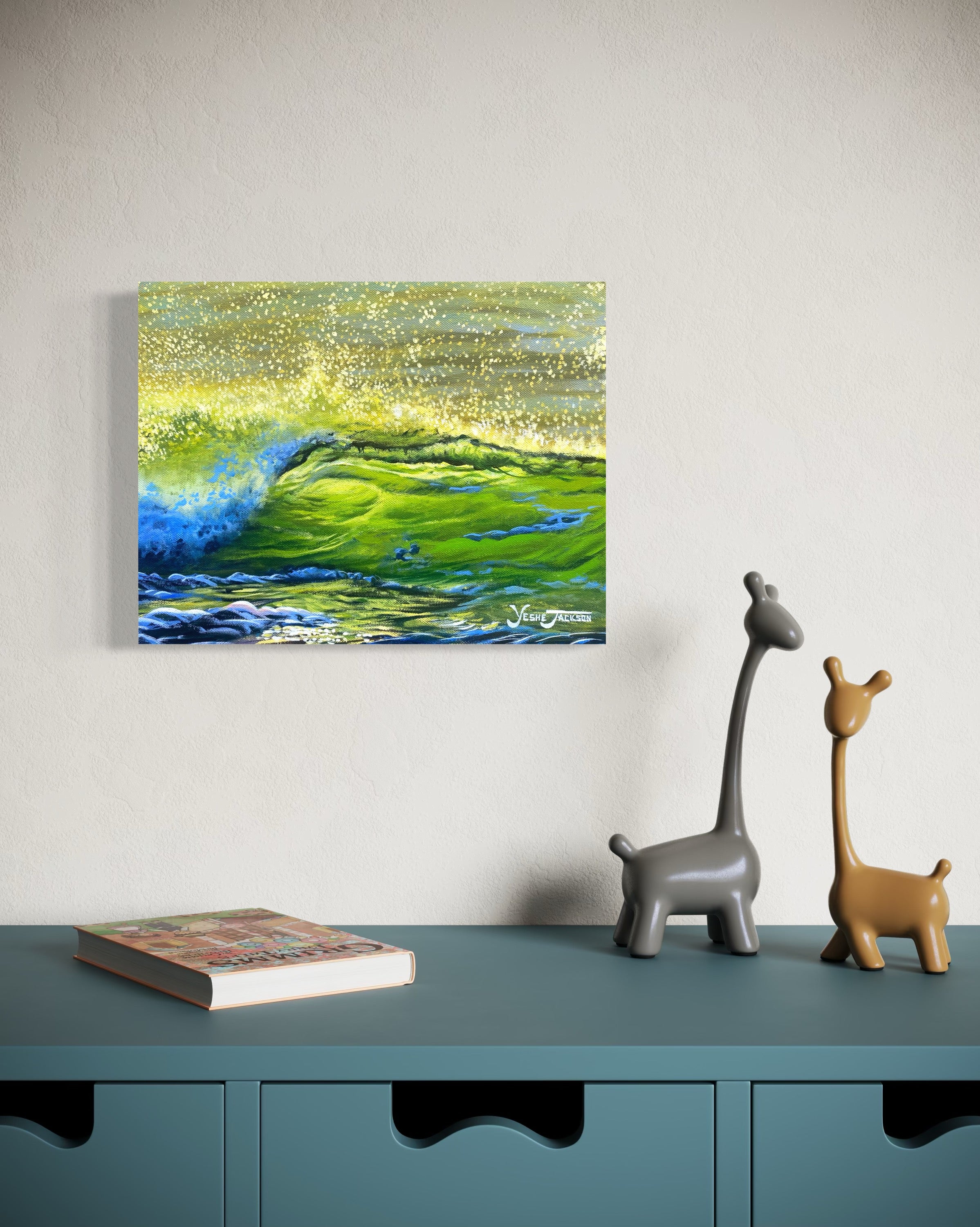 Limoncello, acrylic on canvas 11x14 inches