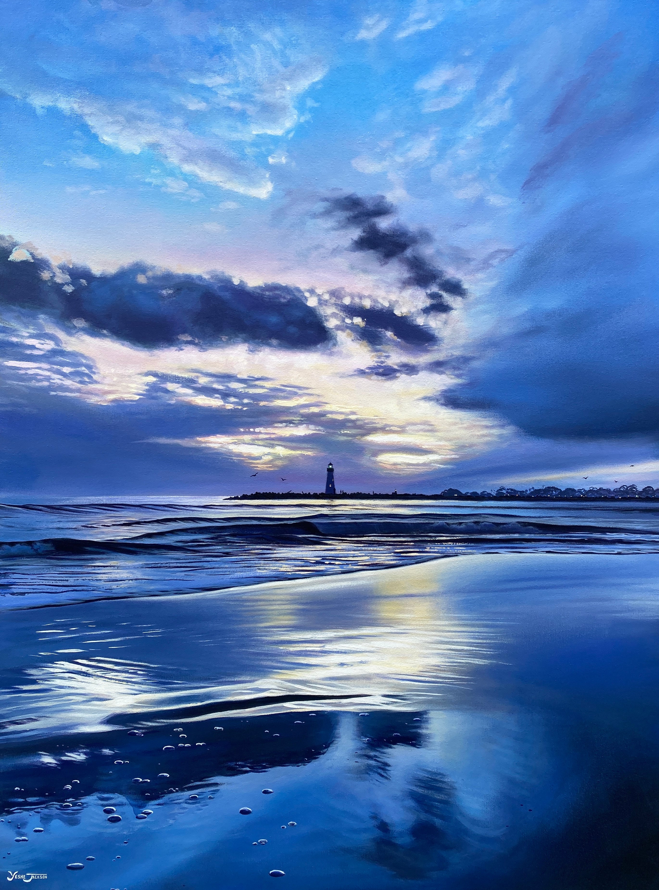 Canvas Print - Rhapsody in Blue