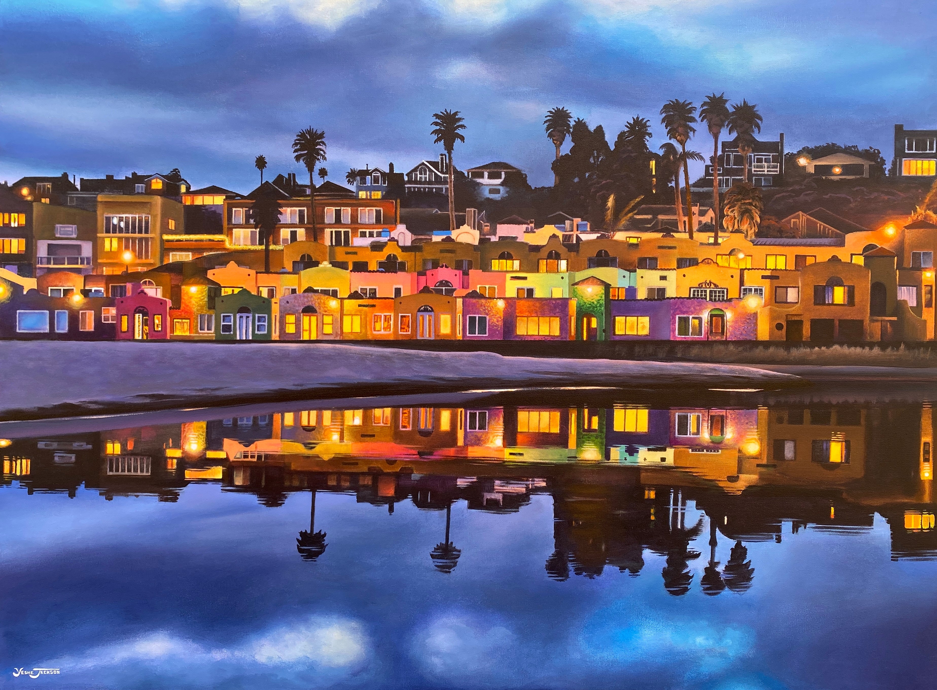 Canvas Print - Village Delight