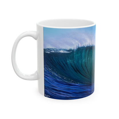 Ceramic Mug, (11oz, 15oz) Emerald Palace