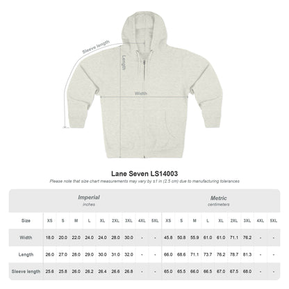 Unisex Zip Hoodie