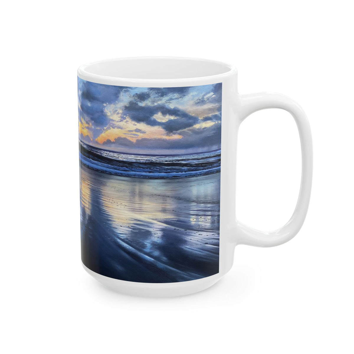 Ceramic Mug, (11oz, 15oz) Here in the Dark