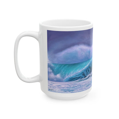 Ceramic Mug, (11oz, 15oz) Double Barrel
