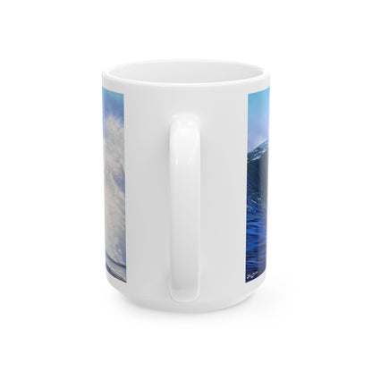 Ceramic Mug, (11oz, 15oz) Emerald Palace