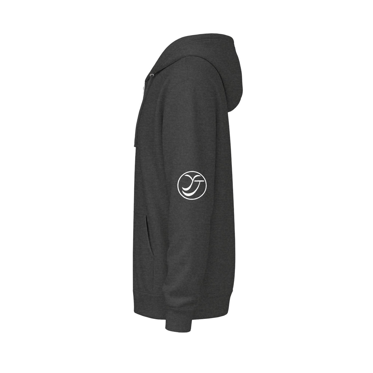 Unisex Fleece Zip Up Hoodie