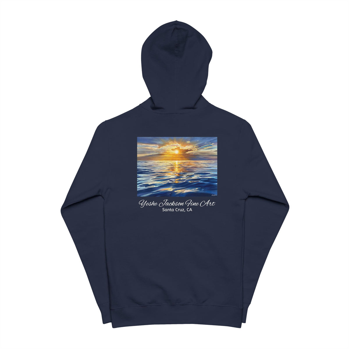 Unisex Fleece Zip Up Hoodie