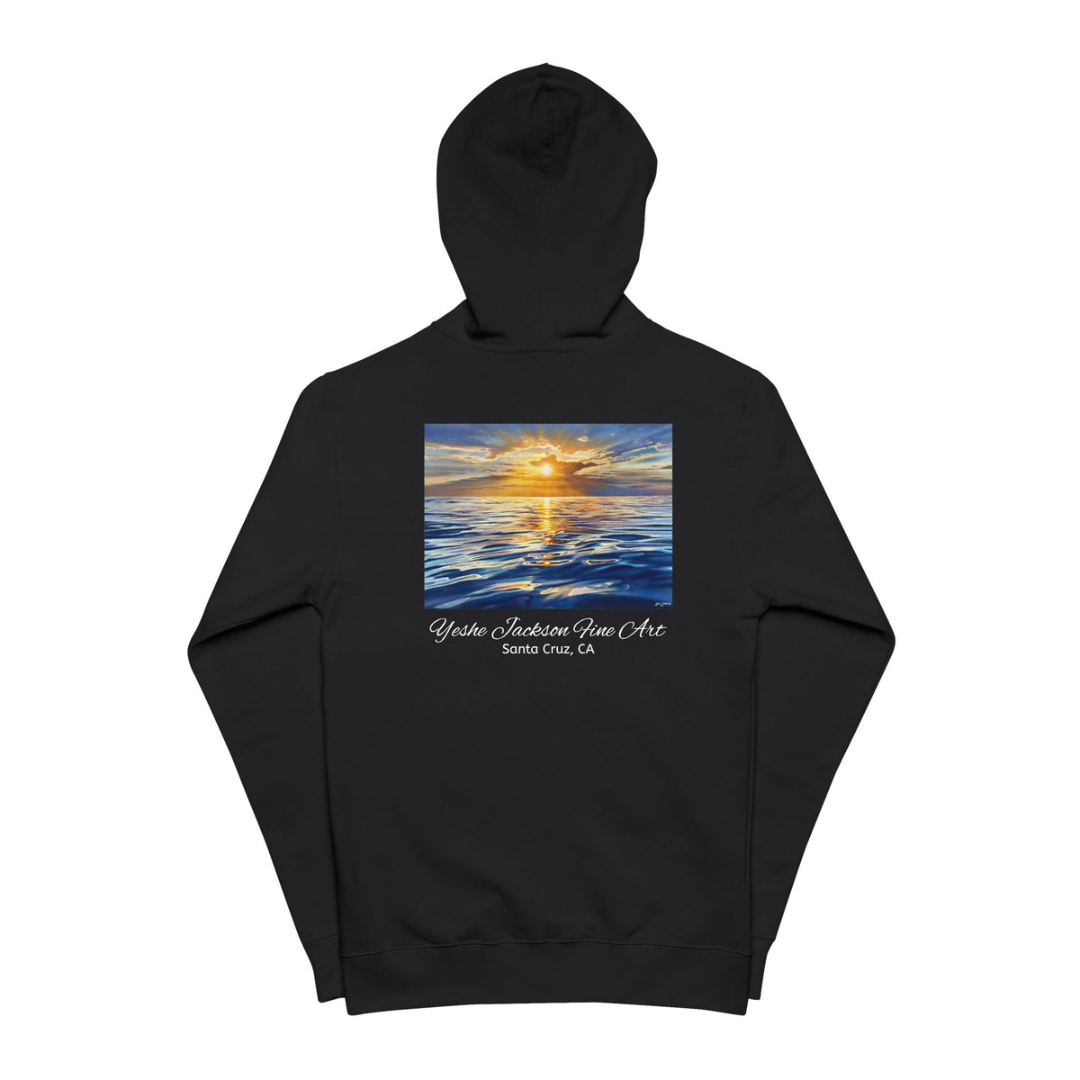 Unisex Fleece Zip Up Hoodie