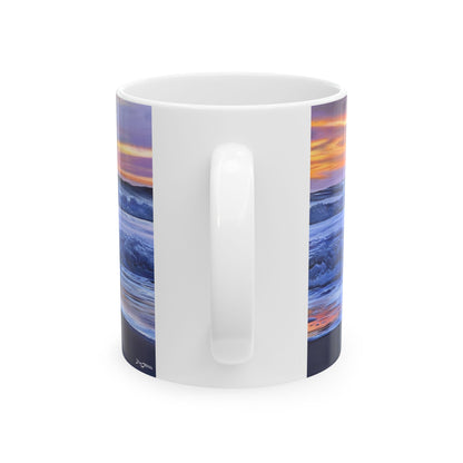 Ceramic Mug, (11oz, 15oz) Ocean Lover