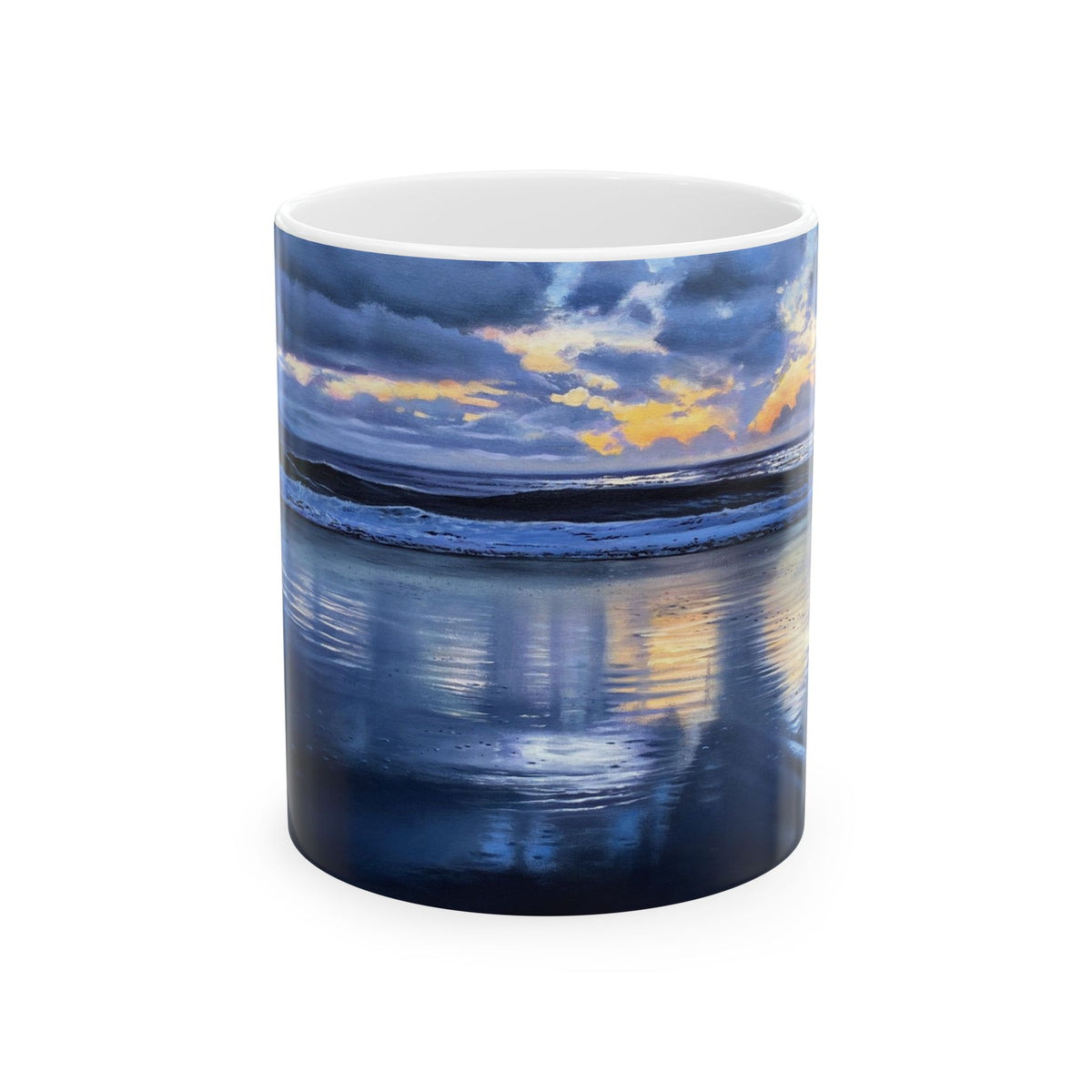 Ceramic Mug, (11oz, 15oz) Here in the Dark