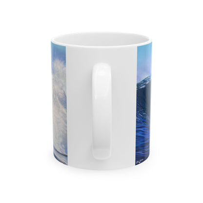 Ceramic Mug, (11oz, 15oz) Emerald Palace