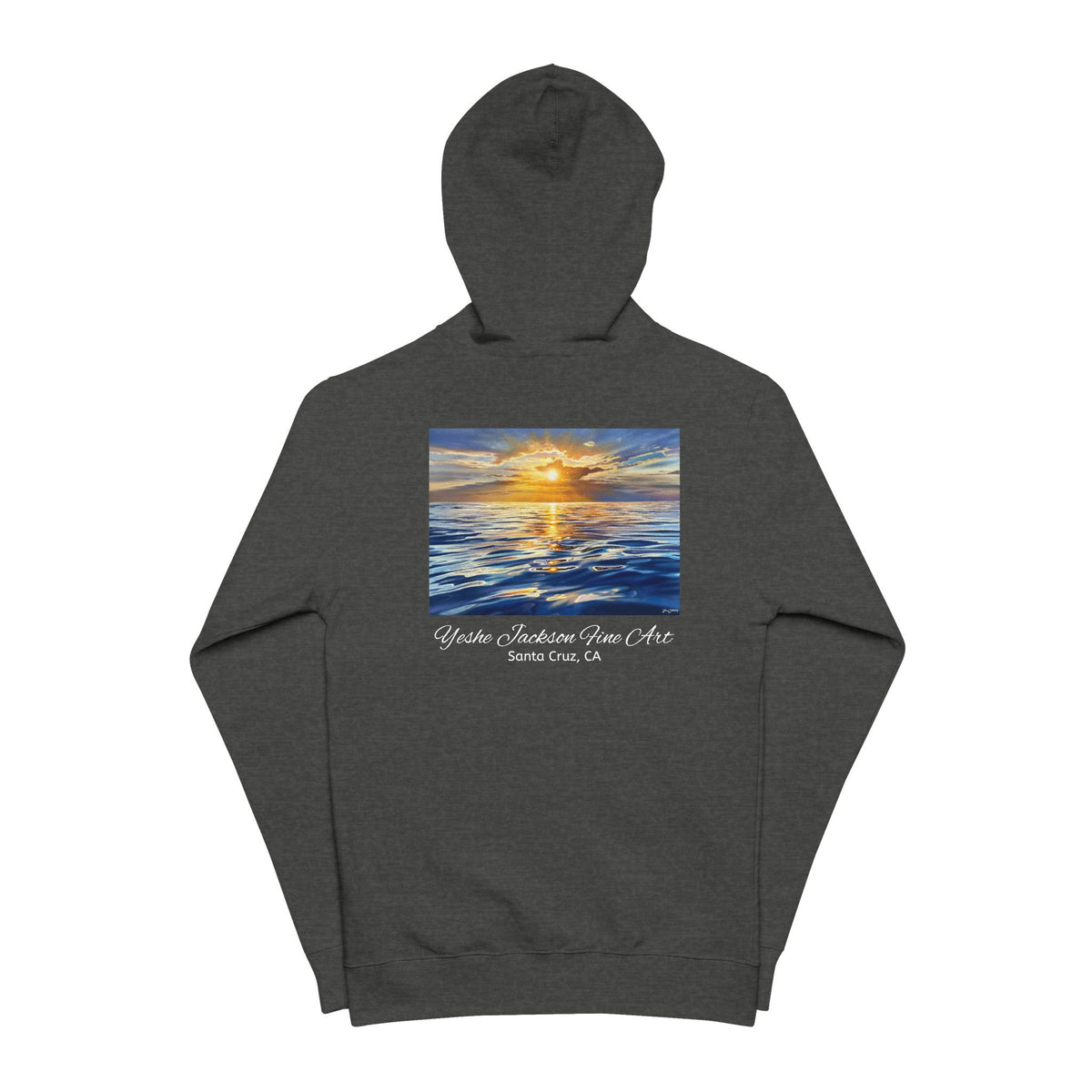 Unisex Fleece Zip Up Hoodie