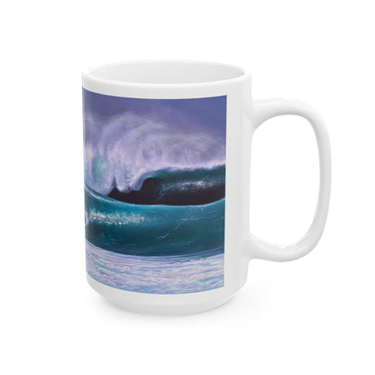 Ceramic Mug, (11oz, 15oz) Double Barrel