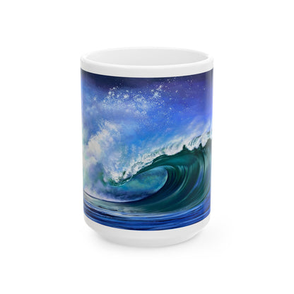 Ceramic Mug, (11oz, 15oz) North Shore