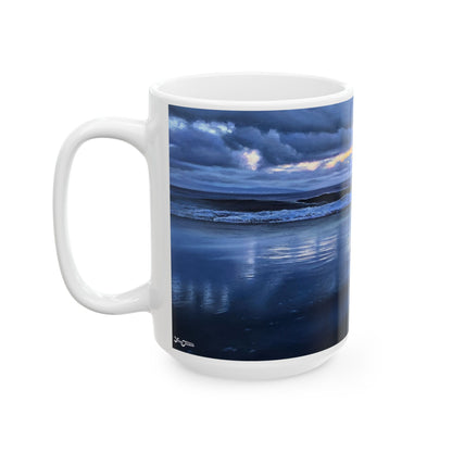 Ceramic Mug, (11oz, 15oz) Here in the Dark
