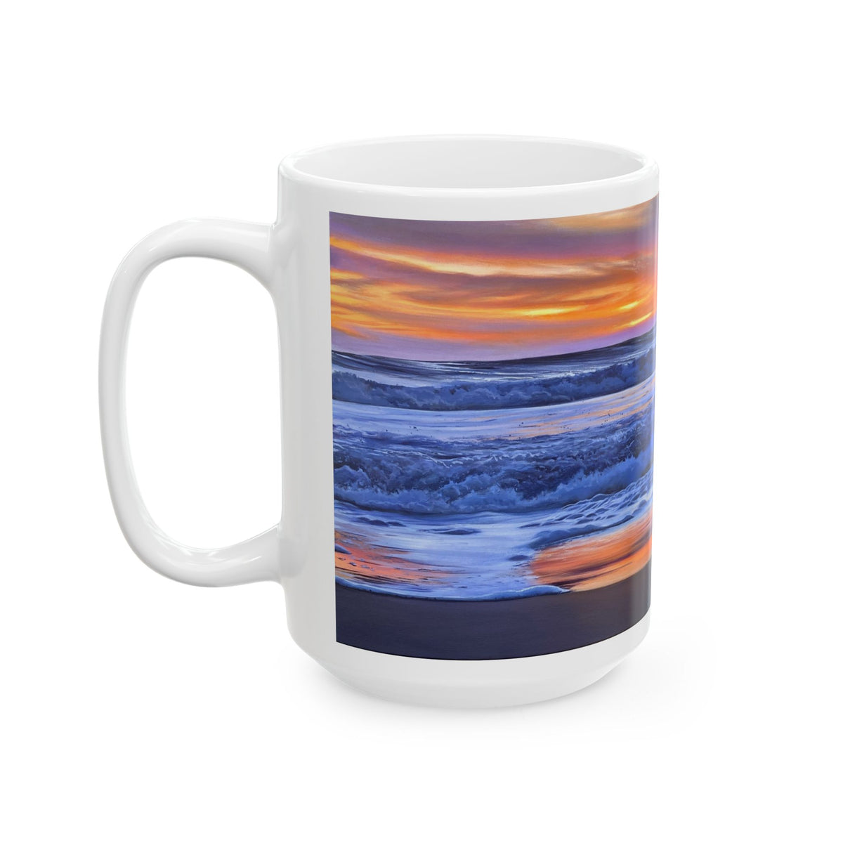 Ceramic Mug, (11oz, 15oz) Ocean Lover