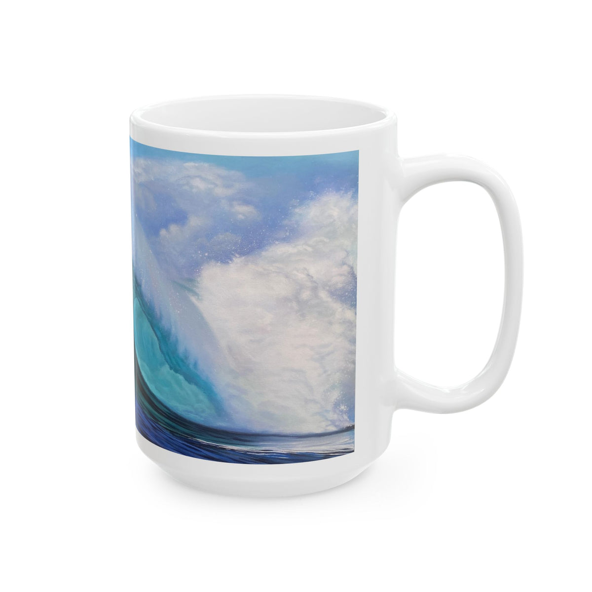 Ceramic Mug, (11oz, 15oz) Emerald Palace