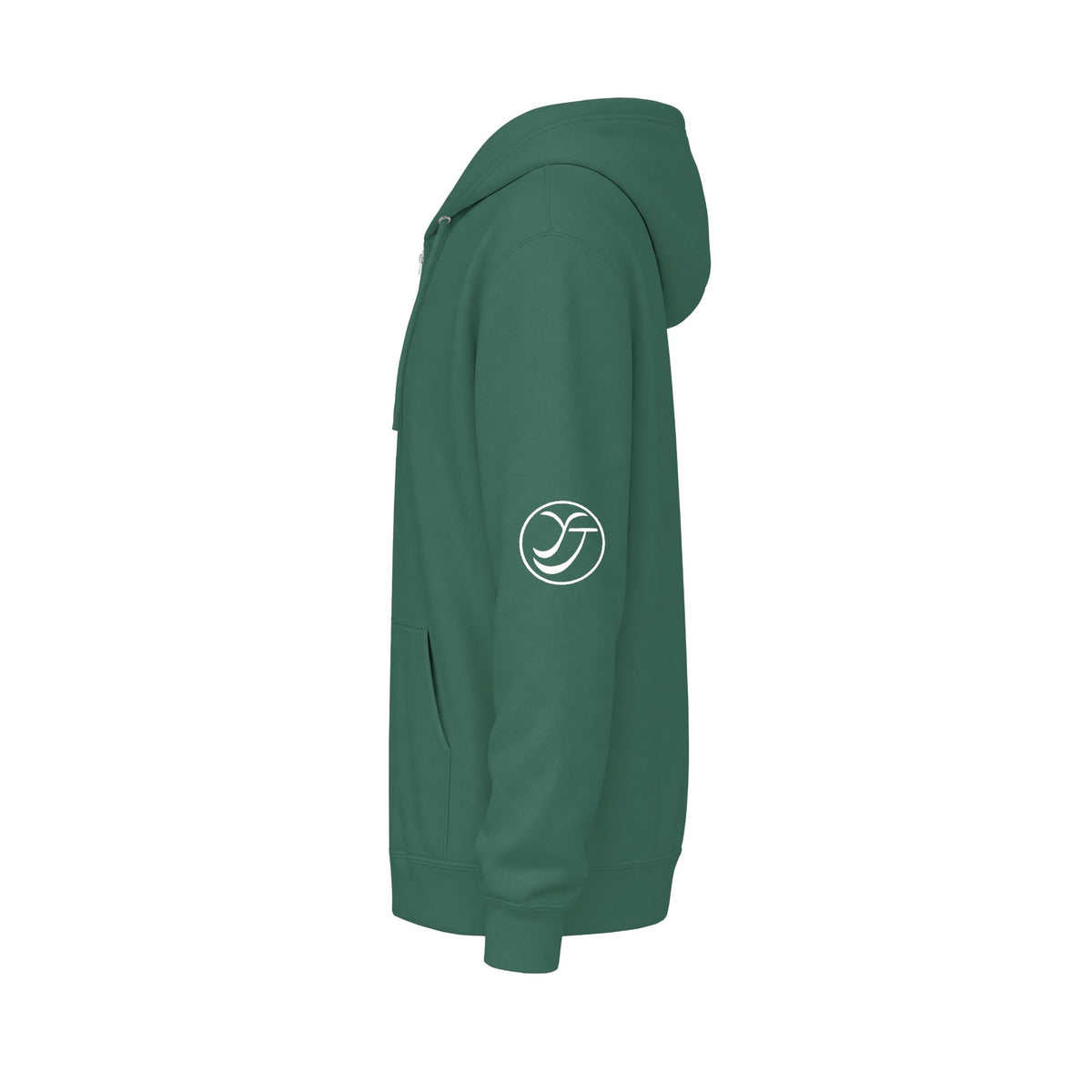 Unisex Fleece Zip Up Hoodie