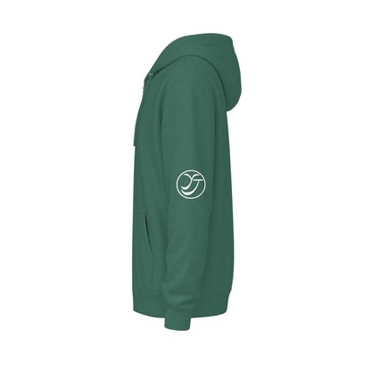 Unisex Fleece Zip Up Hoodie