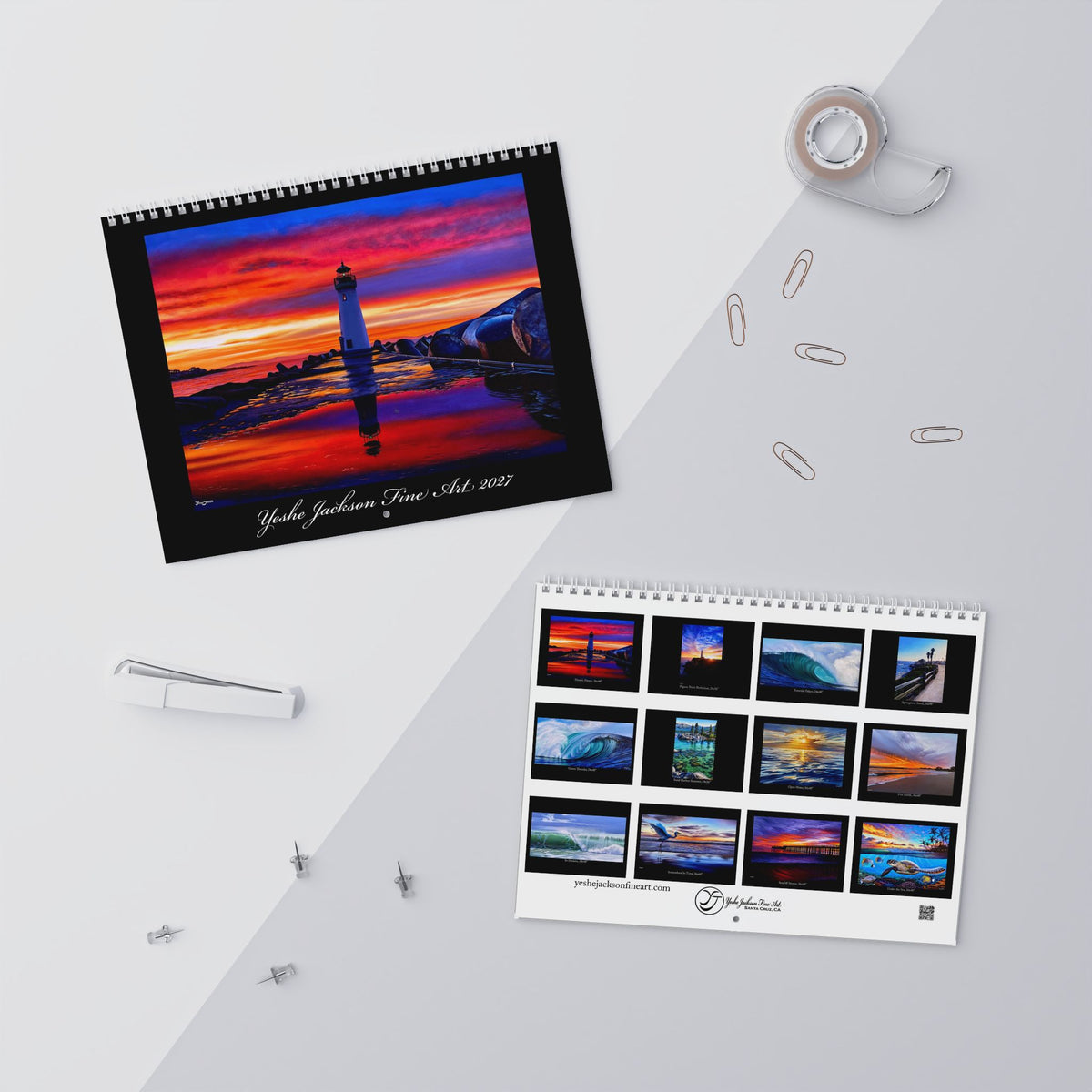 Yeshe Jackson Fine Art 2027 Calendars