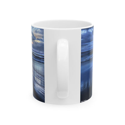 Ceramic Mug, (11oz, 15oz) Here in the Dark