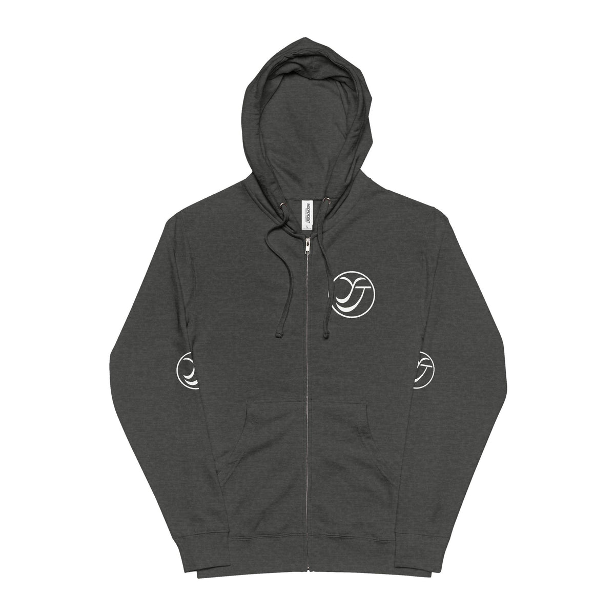 Unisex Fleece Zip Up Hoodie