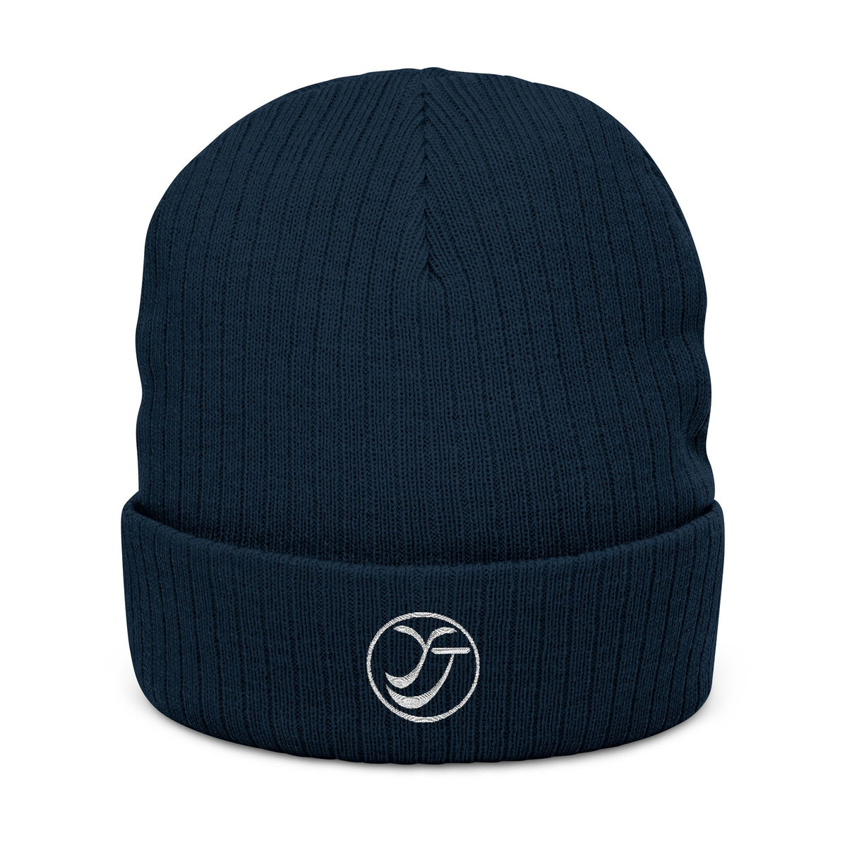 Ribbed Knit Beanie (Embroidery)
