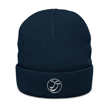 Ribbed Knit Beanie (Embroidery)