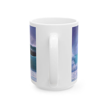 Ceramic Mug, (11oz, 15oz) Double Barrel