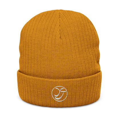 Ribbed Knit Beanie (Embroidery)