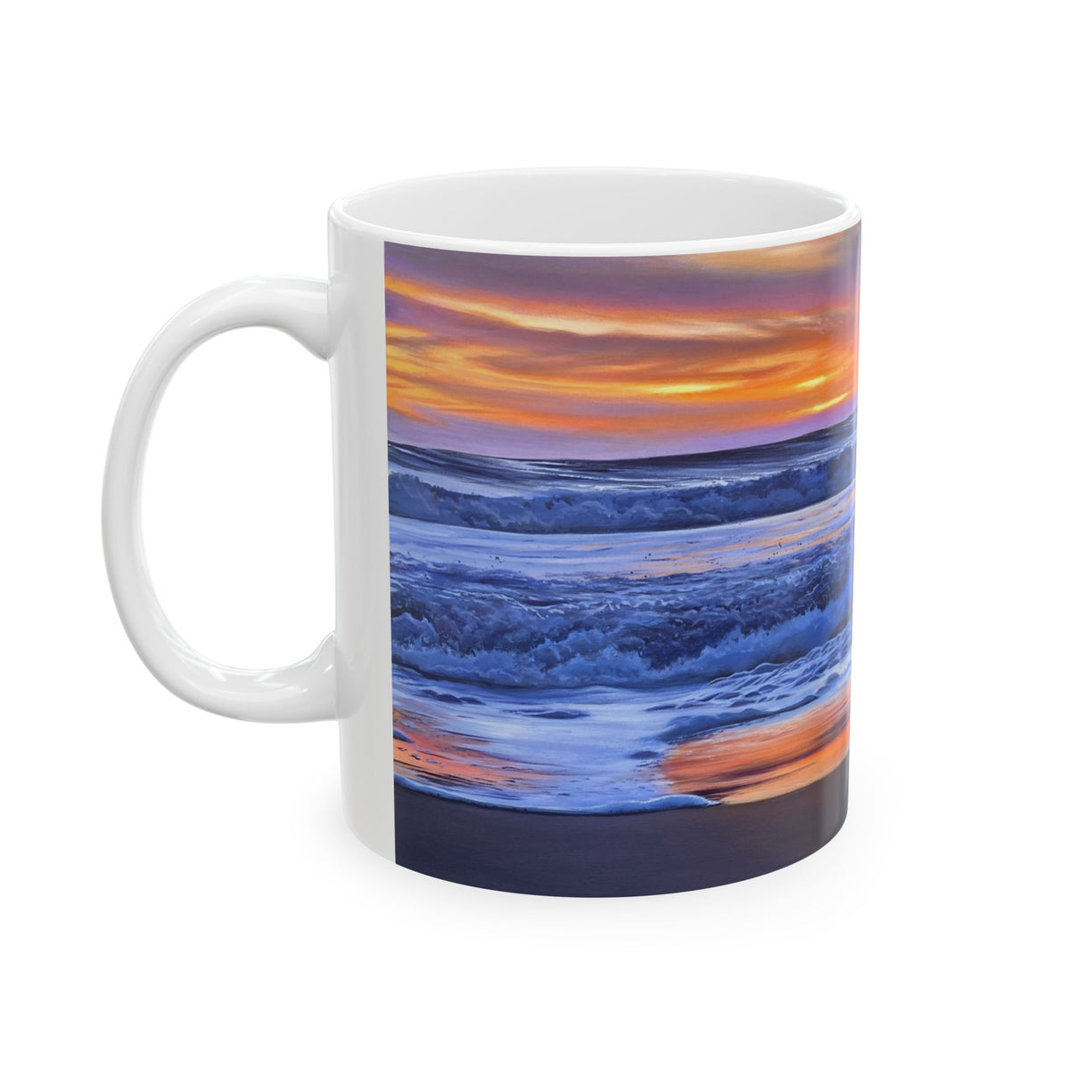 Ceramic Mug, (11oz, 15oz) Ocean Lover