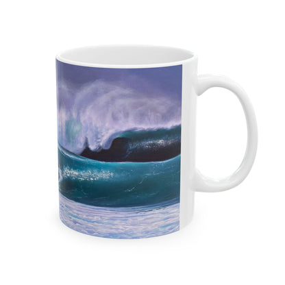 Ceramic Mug, (11oz, 15oz) Double Barrel