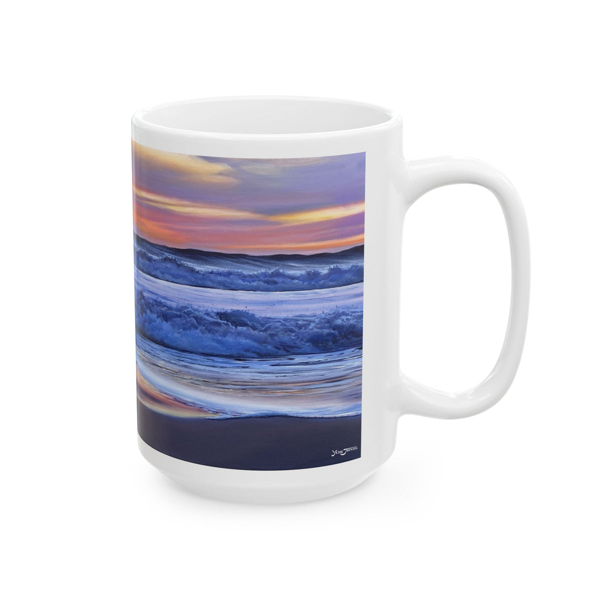 Ceramic Mug, (11oz, 15oz) Ocean Lover