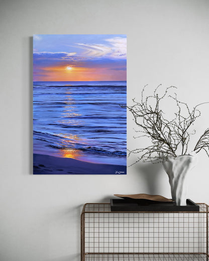 Ebb and Flow, acrylic on canvas 36x24 inches