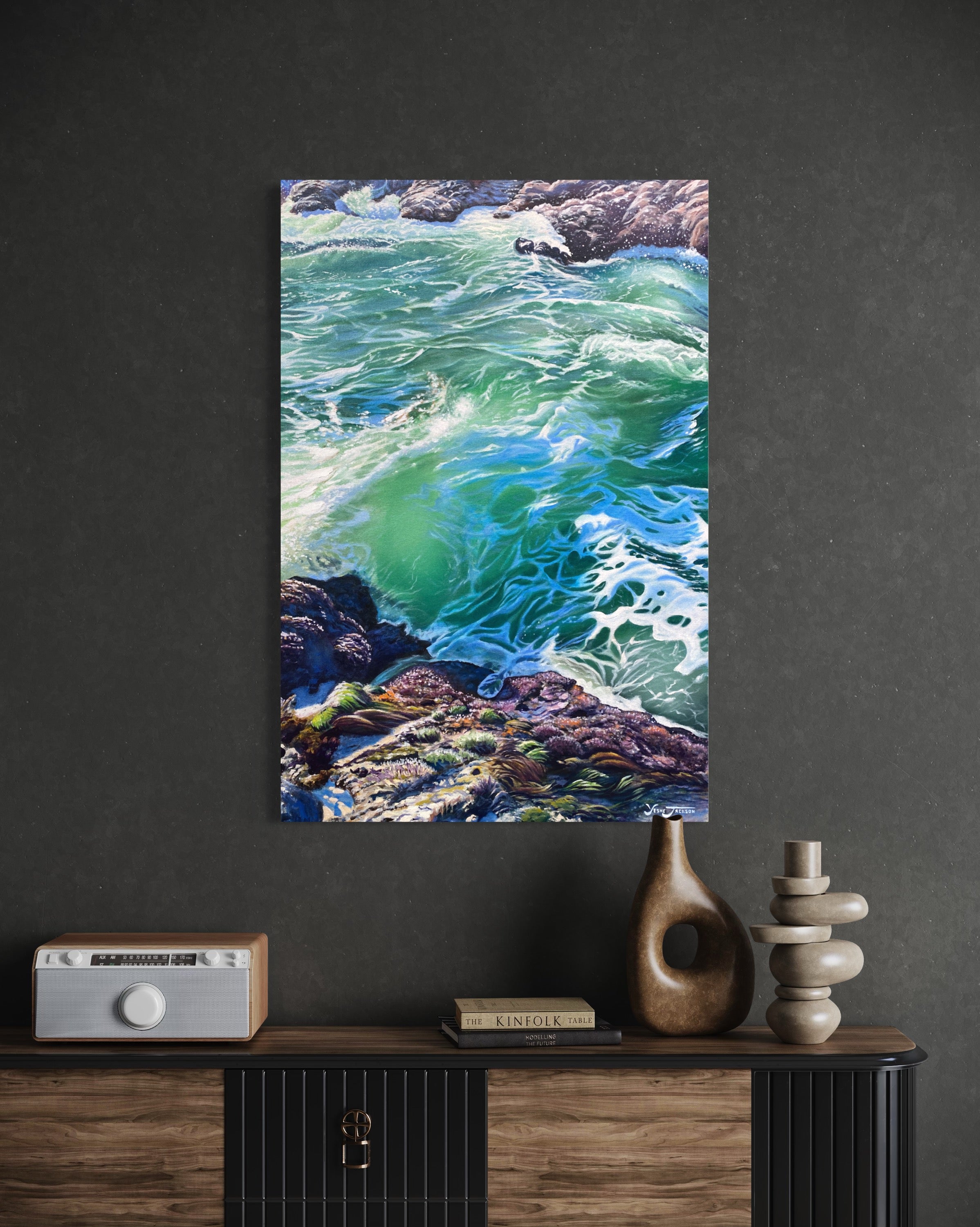 Canvas Print - Emerald Heart