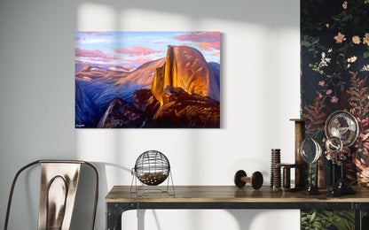 Yosemite Gold, acrylic on canvas 24x36 inches