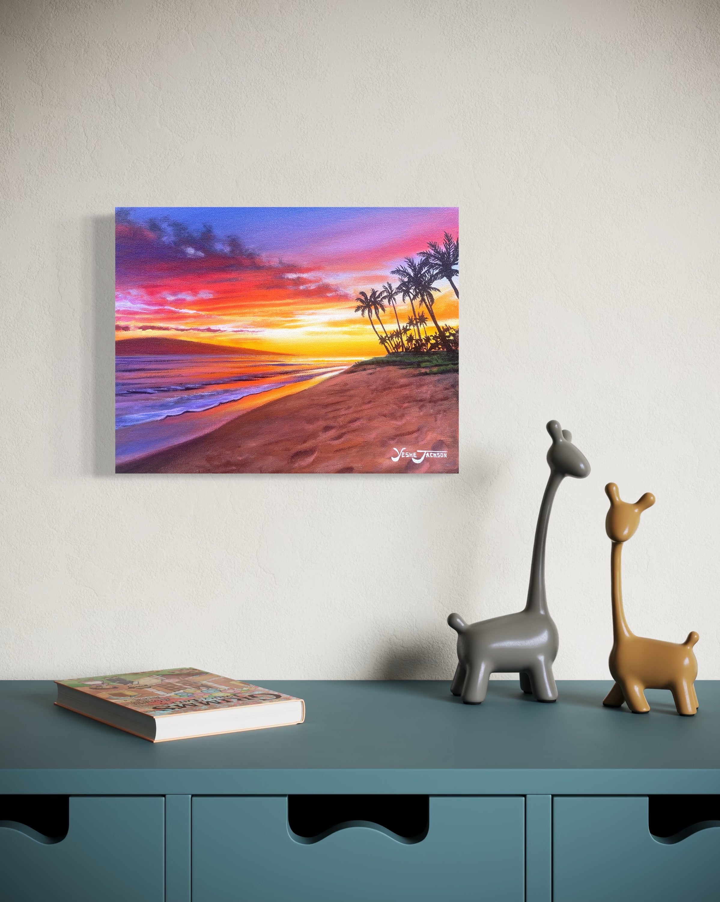 Maui Magic, acrylic on canvas 11x14 inches