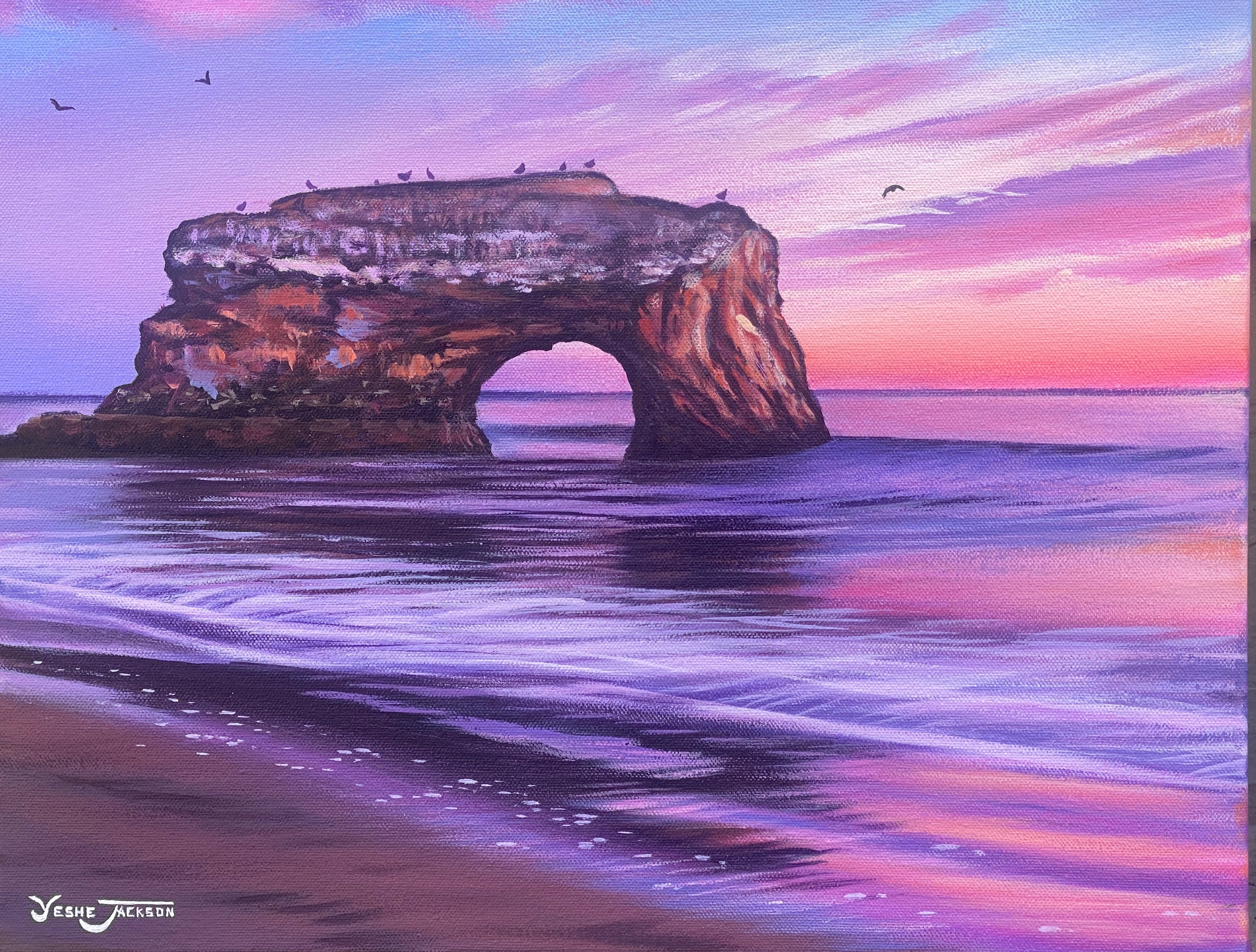 Naturally Sweet, acrylic on canvas 16x20 inches