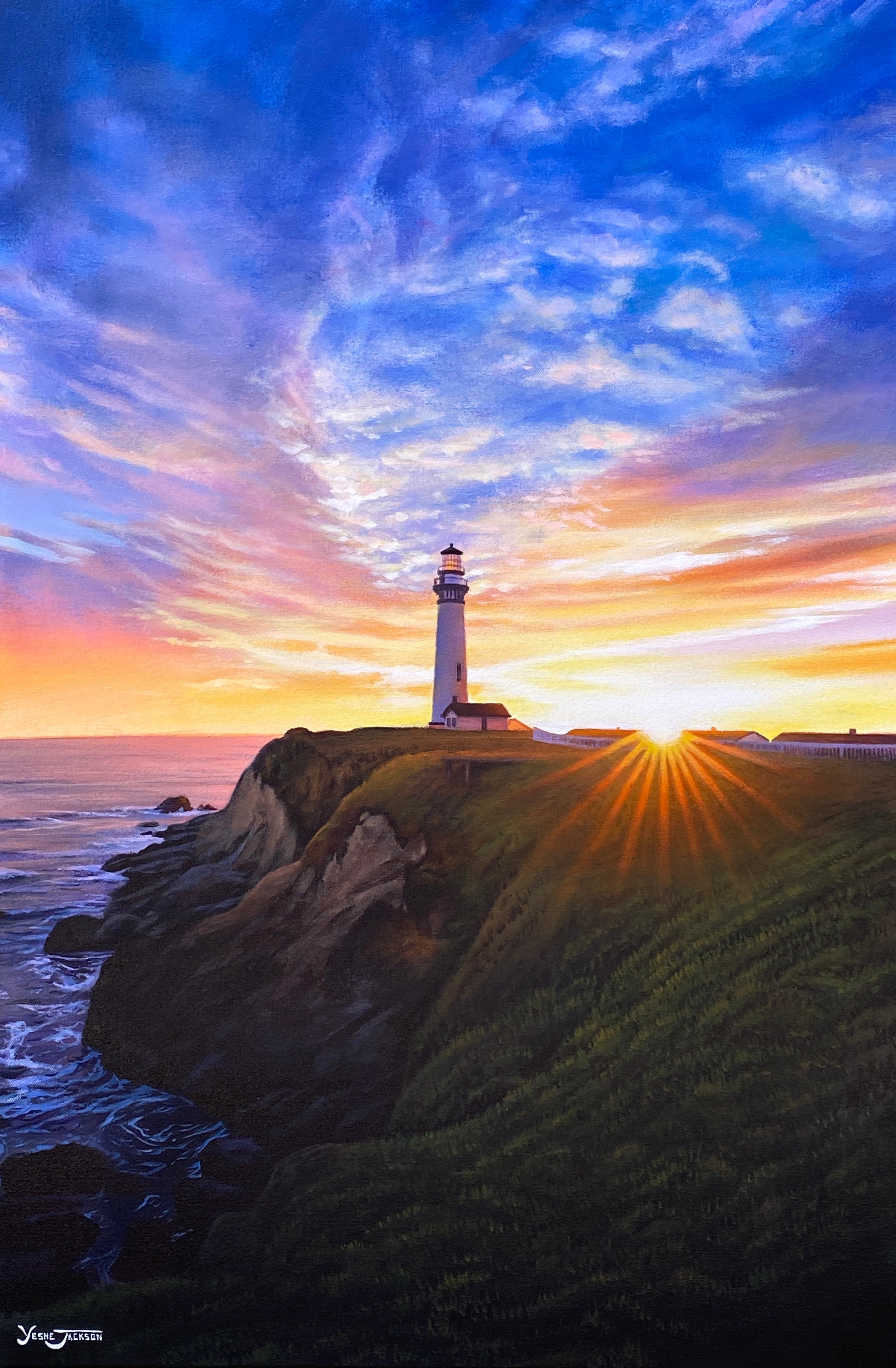 Canvas Print - Pigeon Point Perfection